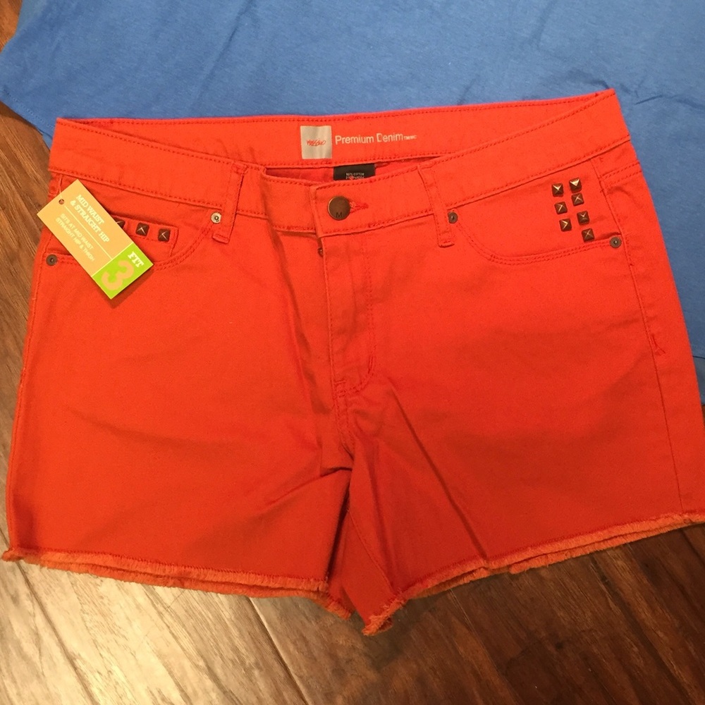 SZ 10 PREMIUM DENIM SHORTS BY MOSSIMO